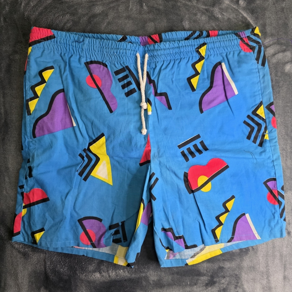 Vintage Youngbloods graphic Mens Swim Trunks Shorts swim suit size medium